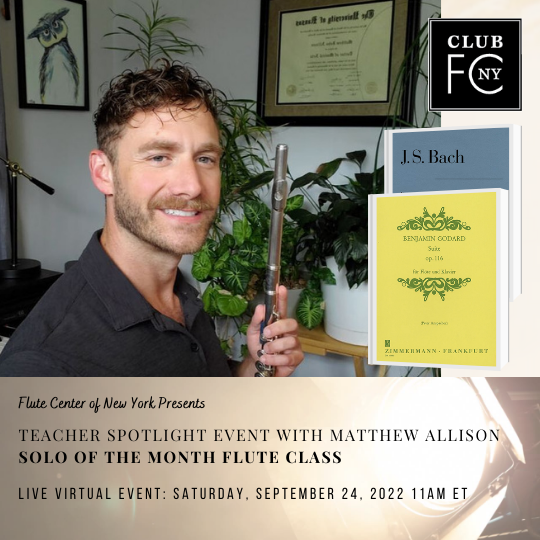 Teacher Spotlight Event - Solo of the Month Class