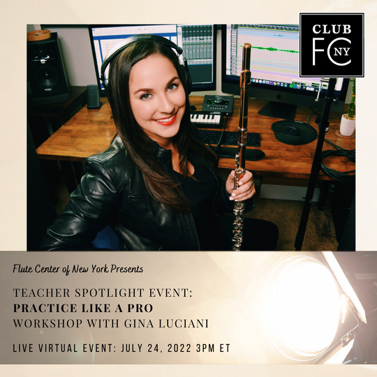 Practice Like a Pro with Gina Luciani: July 24