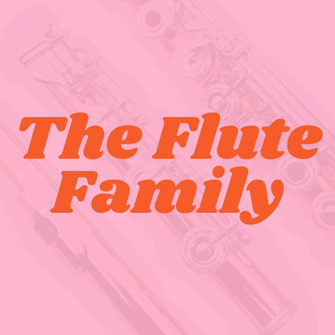 The Flute Family: The Basics