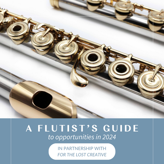 A Flutist’s Guide to Opportunities 2024