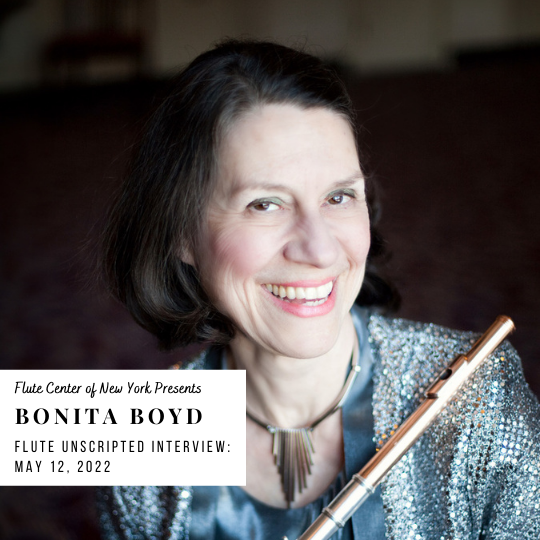 Bonita Boyd Flute Unscripted: May 12