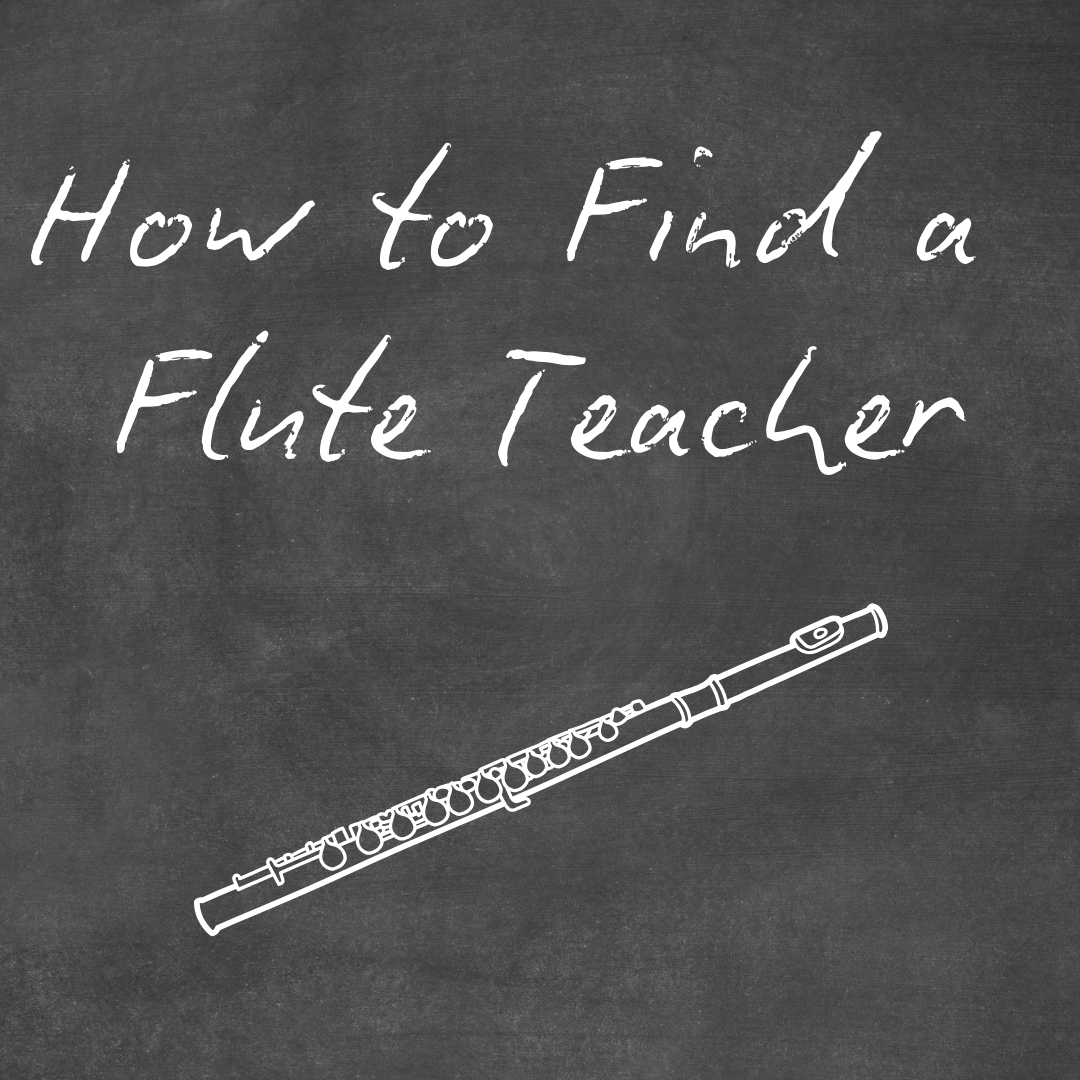 How to Find a Flute Teacher