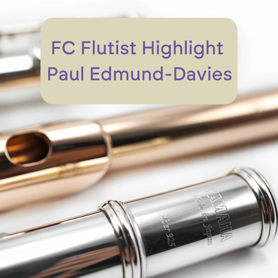 FC Flutist Highlight: Paul Edmund-Davies