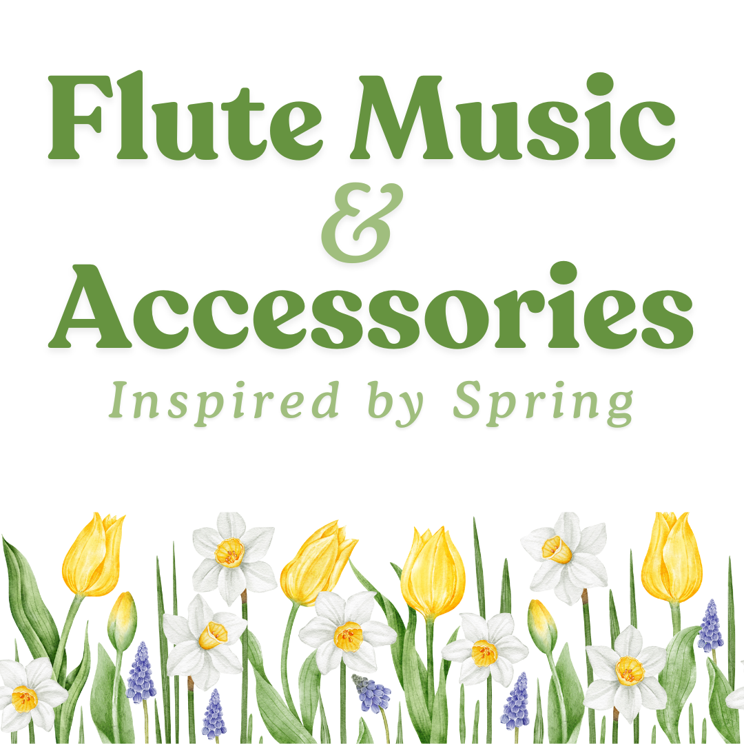 Flute Music and Accessories Inspired by Spring