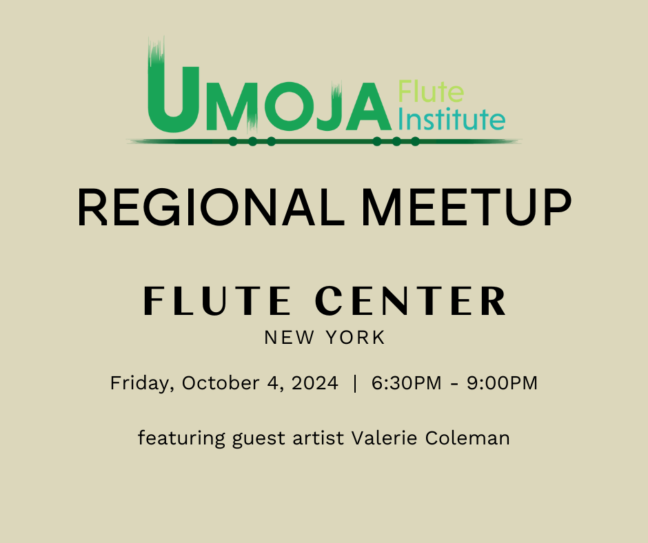 Umoja Flute Institute - Regional Meetup