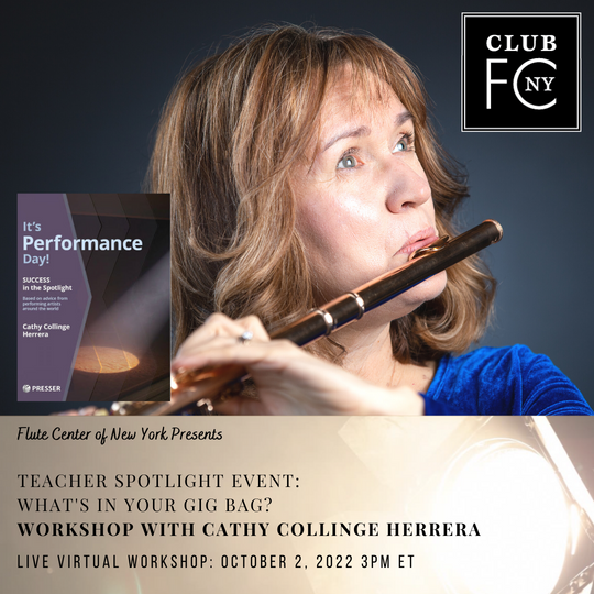 “What’s In Your Gig Bag?” with Cathy Collinge Herrera October 2