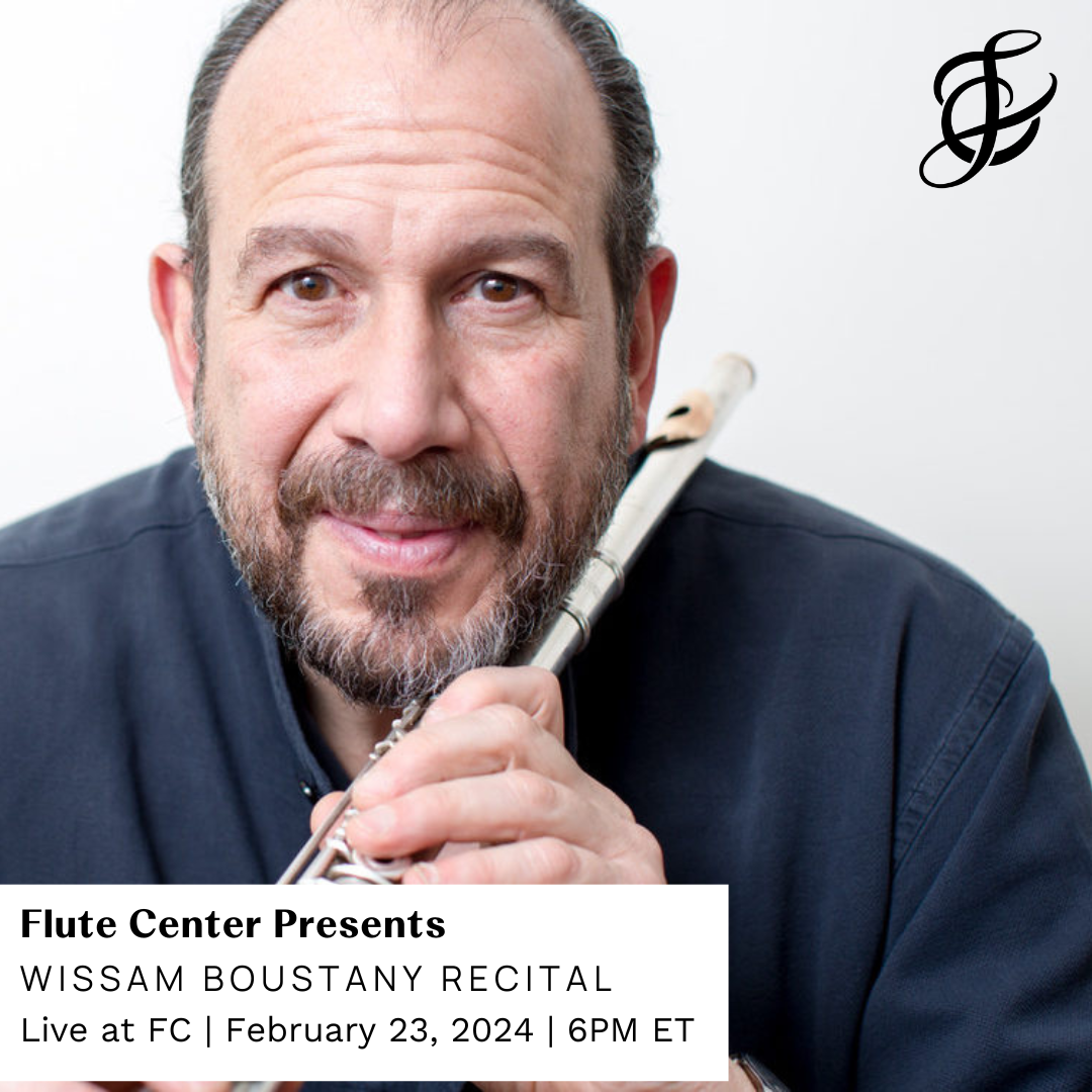 Wissam Boustany Recital Flute Center