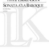 Sonata a' la Baroque (Flute Alone)