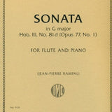 Sonata in G major (Flute and Piano)