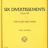 Six Divertissements, Op. 68 (Flute and Piano)