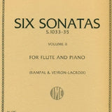 Flute Sonatas, Volume 2 (Sonatas 4-6) (Flute and Piano)