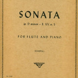 Sonata in D minor, RV49 (Flute and Piano)