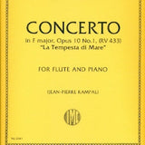 Concerto in F Major, RV433, "La Tempesta di Mare" (Flute and Piano)