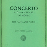 Konzert in g-Moll, RV439, „La Notte“ (Flöte und Klavier)
