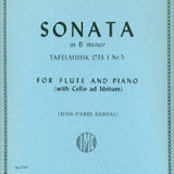 Sonata in B minor (Flute and Piano)