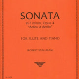 Sonata in F Minor, Op. 4 (Flute and Piano)