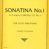 Sonatina No. 1 in D Major, D384 (Flute and Piano)