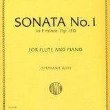 Sonata in F Minor, Op. 120, No. 1 (Flute and Piano)