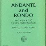 Andante and Rondo in G Major, K250 (Flute and Piano)