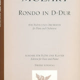 Rondo in D Major, K184 (Flute and Piano)