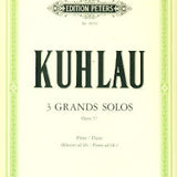 3 Grand Solos, Op. 57 (Flute and Piano)