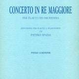 Concerto In D Major (Flute and Piano)