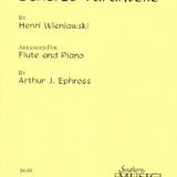 Scherzo Tarantelle (Flute and Piano)