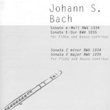 Flute Sonatas, BWV 1034 in E Minor & BWV 1035 in E Major (Flute and Piano)