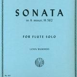 Sonata in A minor, Wq 132 (Flute Alone)