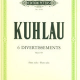6 Divertissements Op. 68 (Flûte seule)