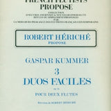 3 Duos Faciles Op. 4 (2 Flutes)