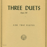 3 Duets Op. 80 (Two Flutes)