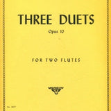 3 Duos Concertantes op. 10 (Zwei Flöten)