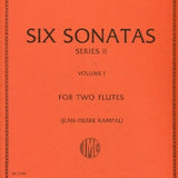 Six Sonatas, Series 2 - Volume 1 (Two Flutes)