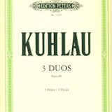 3 Duos Op. 80 (Two Flutes)