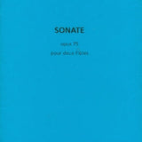 Sonata, Op. 75 (Two Flutes)