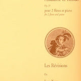 Andante et rondo, op. 25 (2 flûtes et piano)