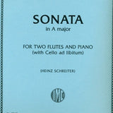 Sonata in A Major (Two Flutes)