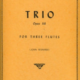 Trio, Op. 118 (Three Flutes)