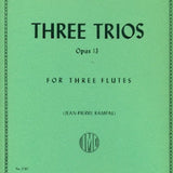 Three Trios, Op. 13 (Three Flutes)