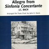 Allegro From Sinfonia Concertante (Flute Choir)