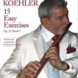 Koehler: 15 Easy Exercises, Op. 33 Book 1 (Etudes)