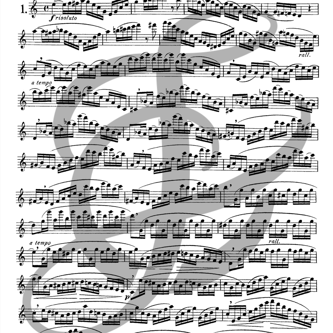 El progreso en la ejecución de la flauta, Opus 33, Volumen II. 12 Estudios de dificultad media (Estudios y Estudios)