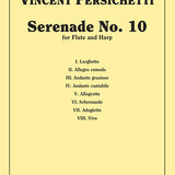 Serenade Nr. 10, Opus 73 (Flöte und Harfe)