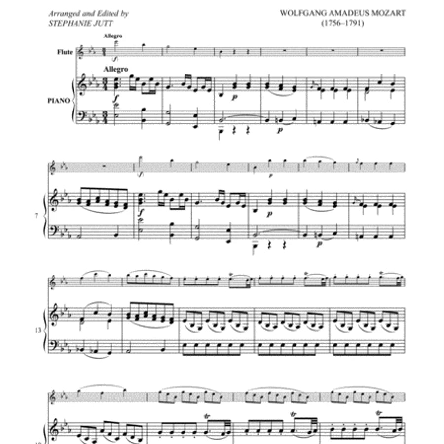 Sonata No. 19 in E flat Major, K 302/293b