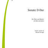 Sonata in D Major (Flute and Piano)