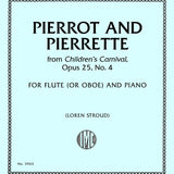 Pierrot and Pierrette, from Children's Carnival, Opus 25, No. 4 (Flute & Piano)