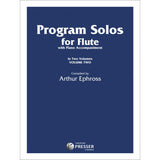 Program Solos for Flute Vol. 2 (Flute and Piano)