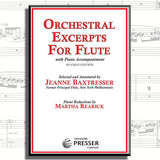 Orchestral Excerpts for Flute (Baxtresser)