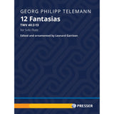 12 Fantasias (Flute Alone)